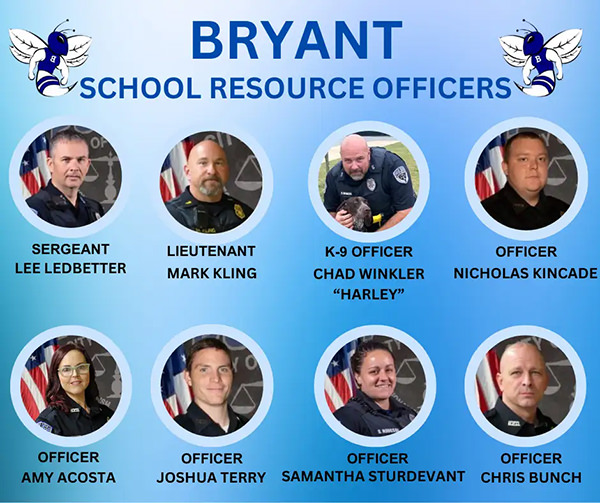 Bryant School Resource Officers